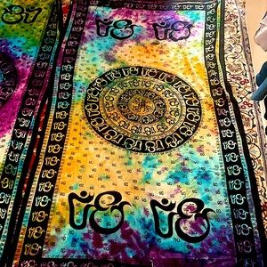 Indian made OM curtain/tapestry NWOT